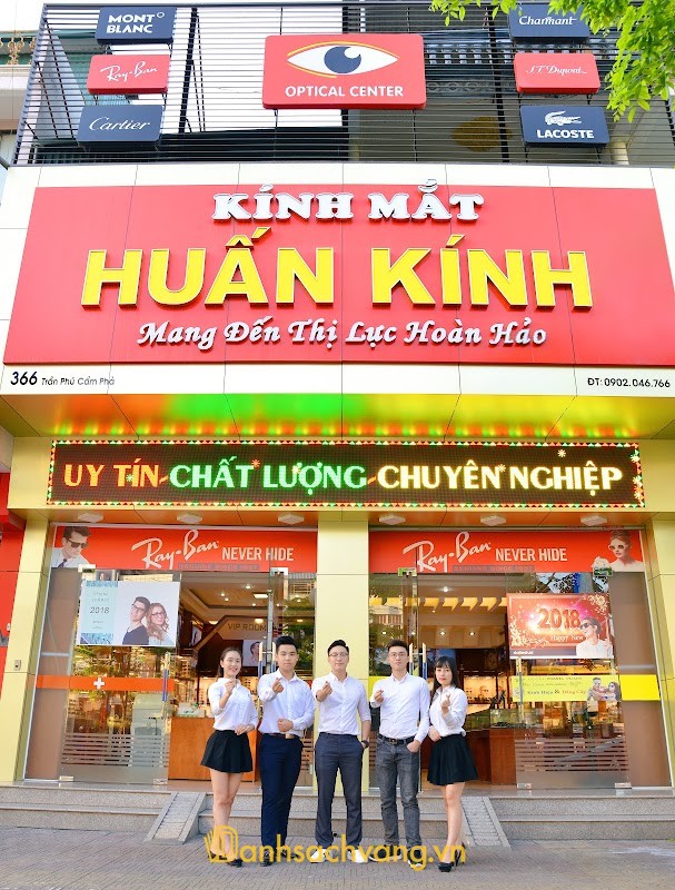 Cửa Hàng Kính Mắt Huấn Kính – 366 Trần Phú, Cẩm Phả