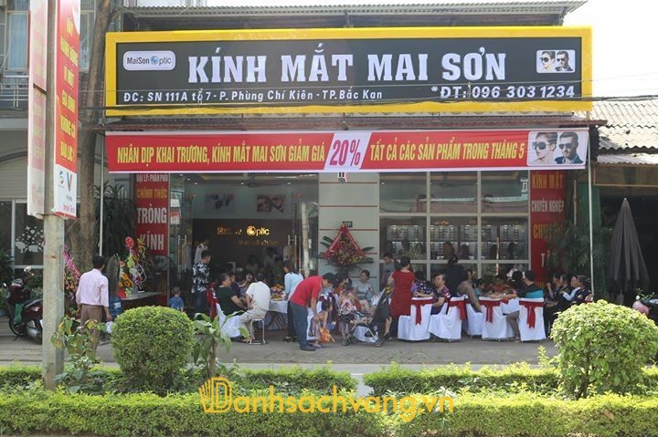 Kính Mắt Mai Sơn tại Bắc Kạn Thái Nguyên