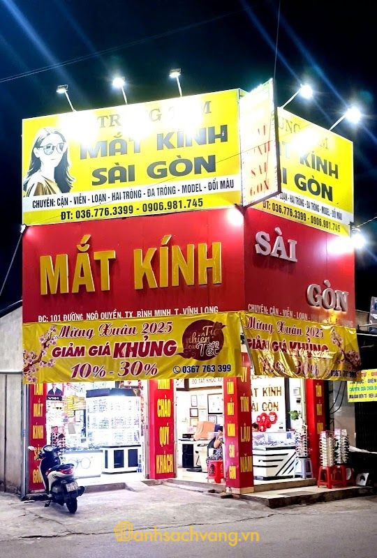 Mắt Kính Sài Gòn Bình Minh - cửa hàng mắt kính ở Vĩnh Long