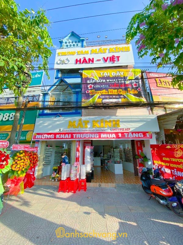 Trung Tâm Mắt Kính Hàn Việt - cửa hàng mắt kính ở Vĩnh Long