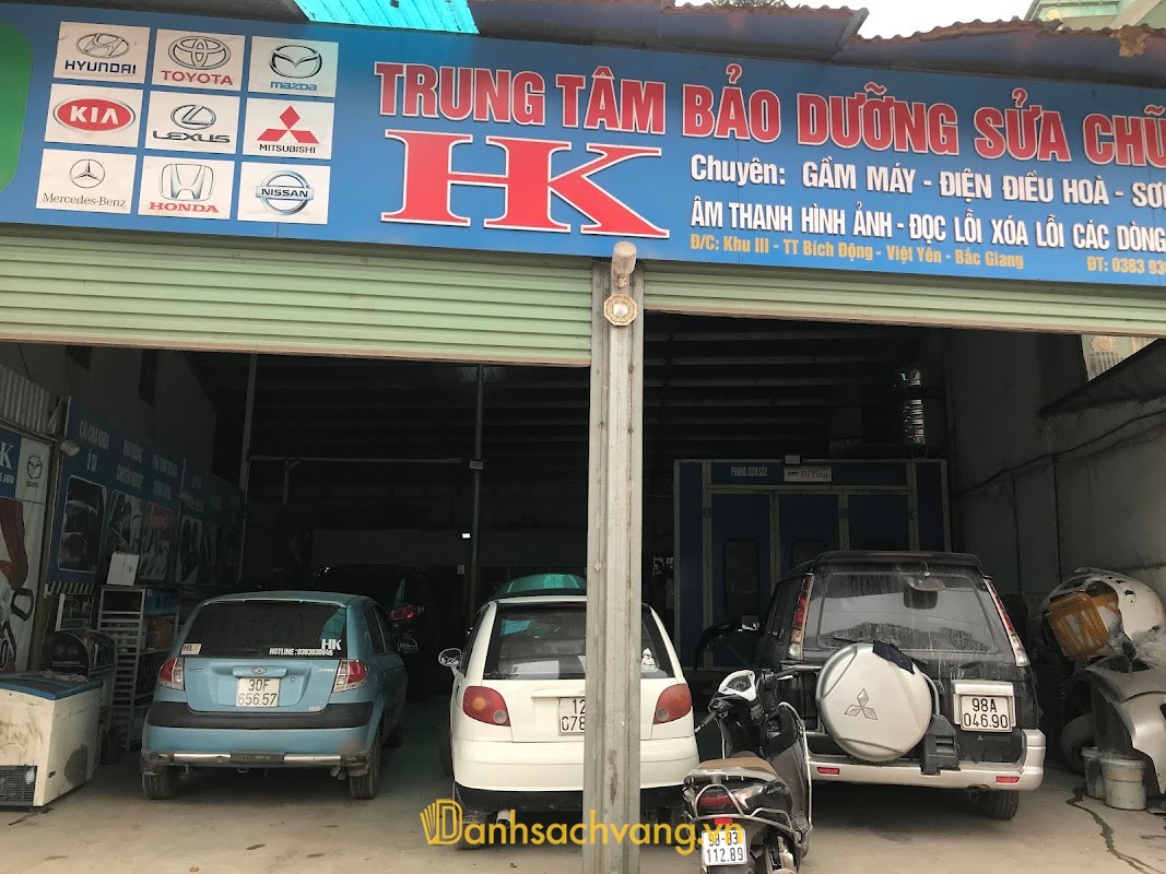 Gara ô tô HK Hoàng Cường - gara ô tô ở Bắc Ninh