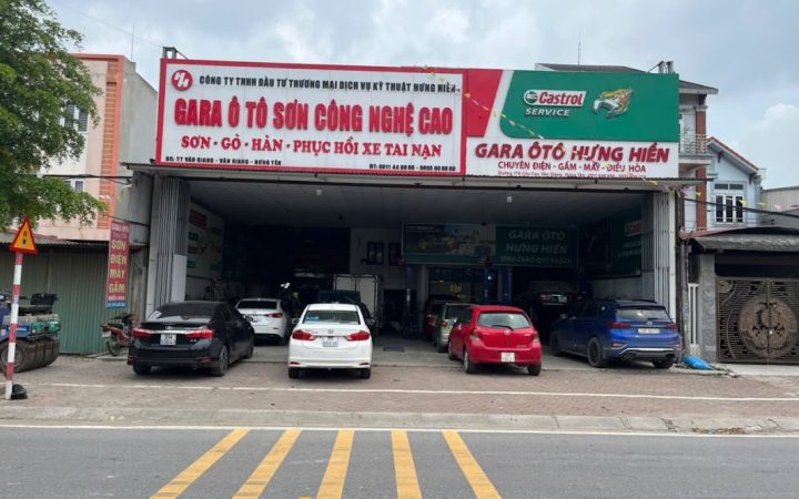 10 Gara ô tô ở Hưng Yên chuyên sửa chữa, bảo dưỡng xe giá rẻ