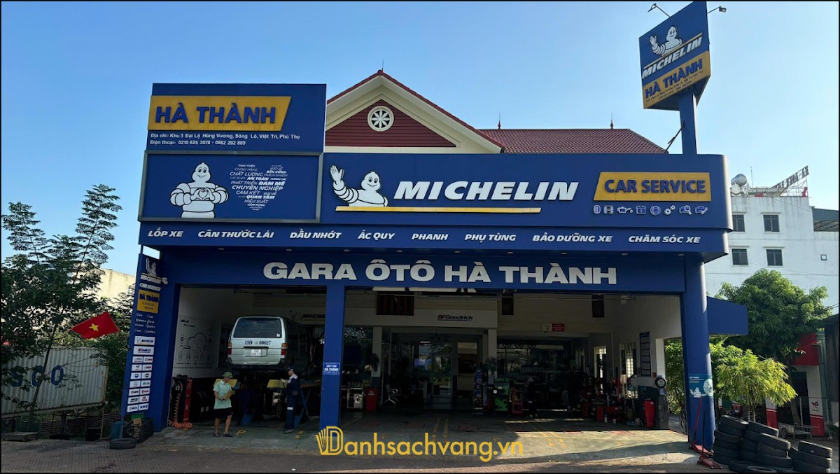 Michelin Car Service - Hà Thành Hùng Vương - gara ô tô ở Phú Thọ