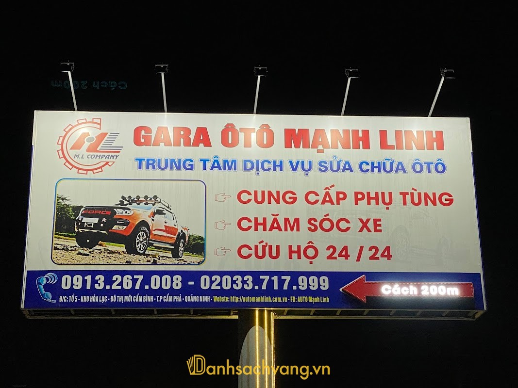Gara Ô Tô Mạnh Linh - gara ô tô ở Quảng Ninh