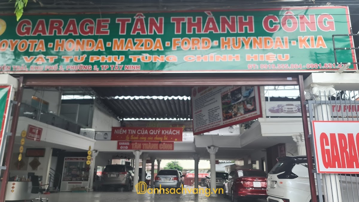 Garage Ô Tô Tân Thành Công Tây Ninh