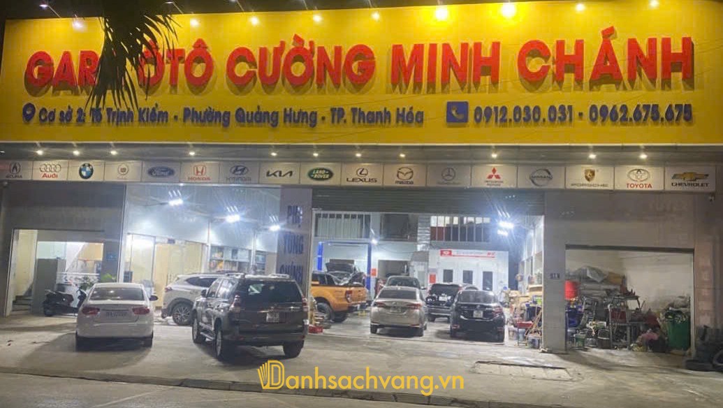 Gara Ô Tô Cường Minh Chánh trên đường Trịnh Kiểm, Quảng Phú