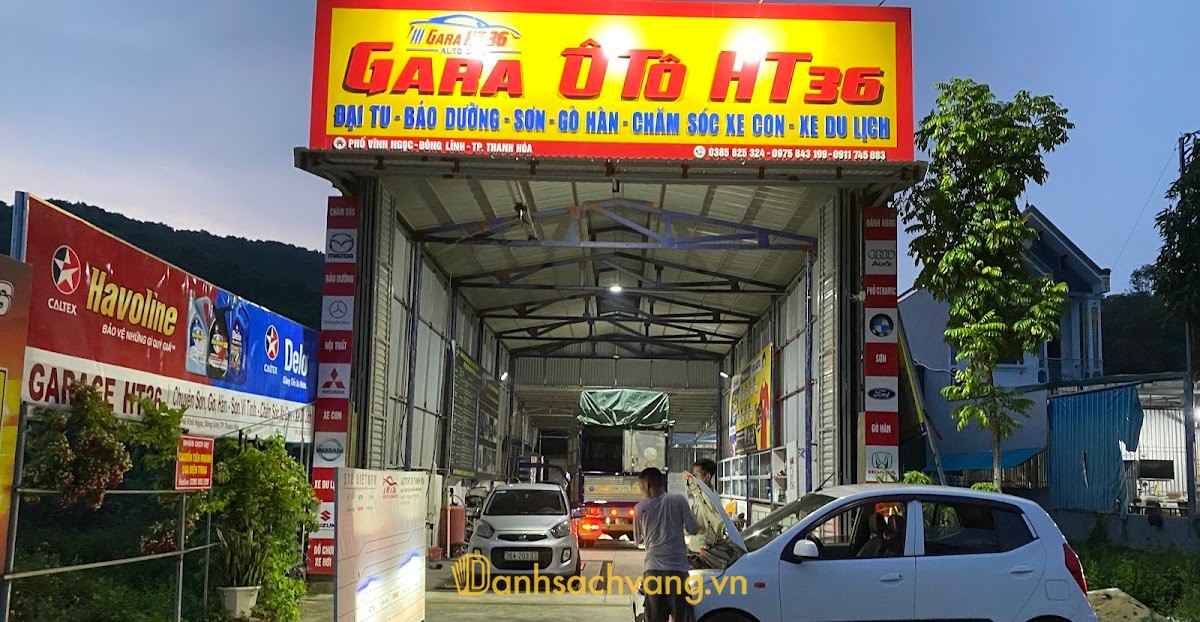Gara Ô Tô HT36 tại Đông Tiến, Thanh Hóa