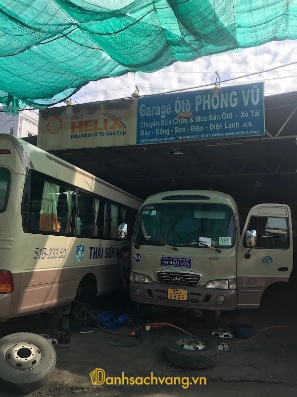 Garage Ô Tô Phong Vũ - gara ô tô tại TPHCM