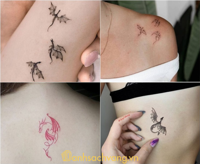 Hình xăm con rồng cho người tuổi Thìn