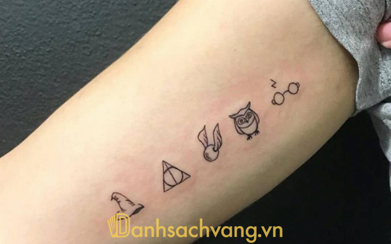 Các hình xăm cute cho bạn nam khá đa dạng