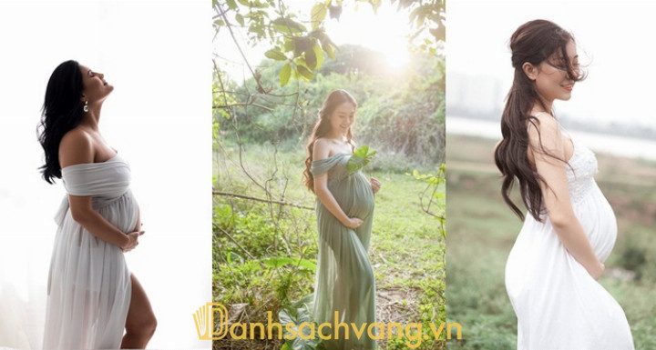 11+ Kiểu tạo dáng chụp ảnh bầu đẹp, tự nhiên và cuốn hút