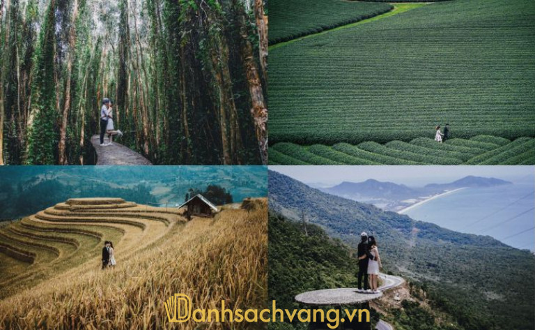 Cặp đôi tự chụp ảnh cưới bụi khắp Việt Nam gây sốt cộng đồng mạng
