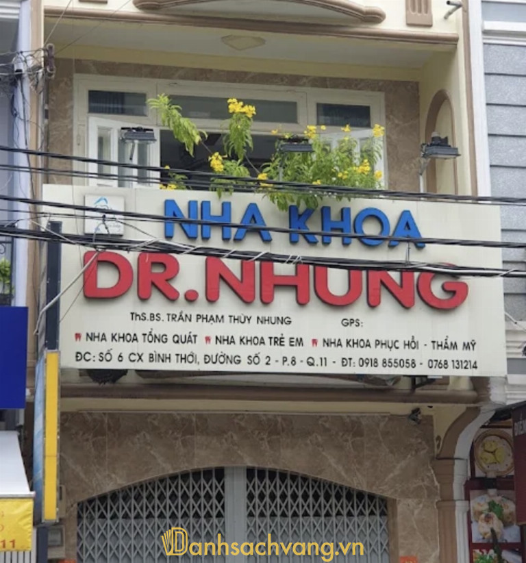 Nha khoa Dr. Nhung 6 Đường số 2 - Cư xá Bình Thới, Hồ Chí Minh