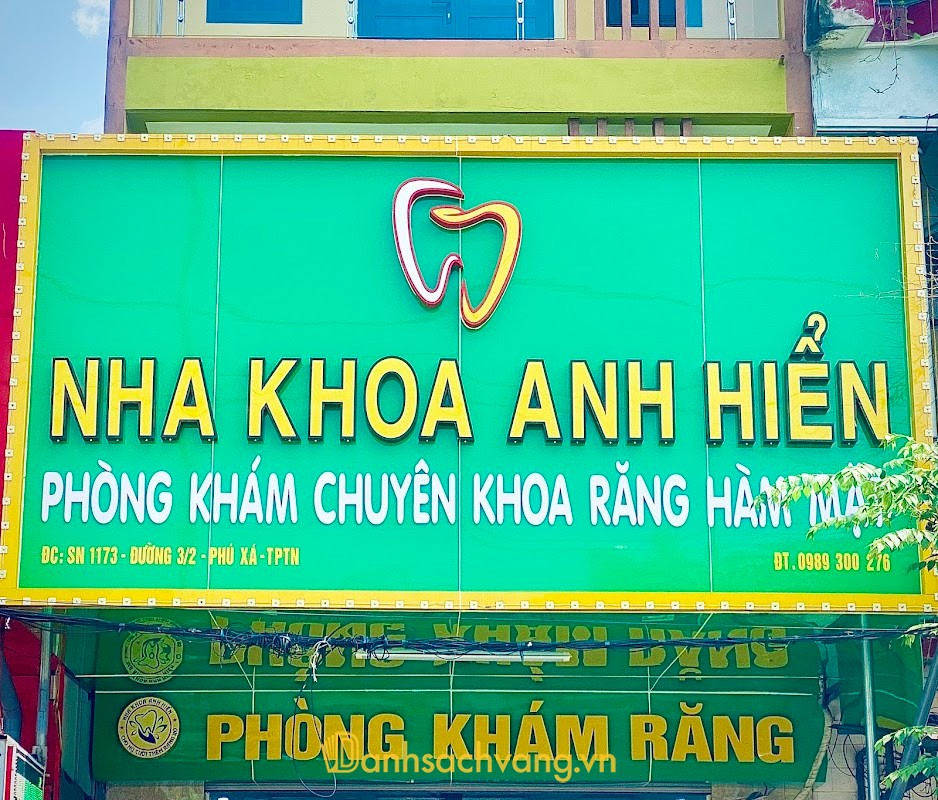 Nha Khoa Anh Hiển - phòng khám nha khoa ở Thái Nguyên