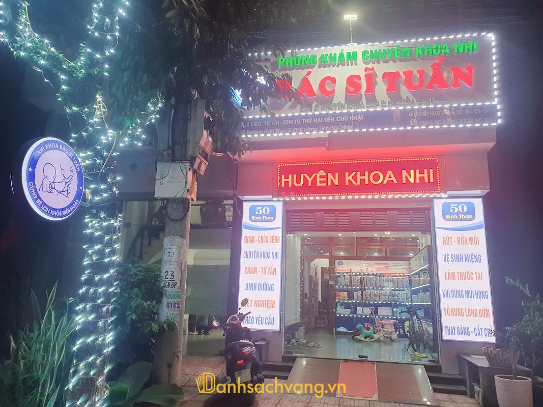 Phòng khám chuyên khoa Nhi bác sĩ Tuấn - 50 Bình Than