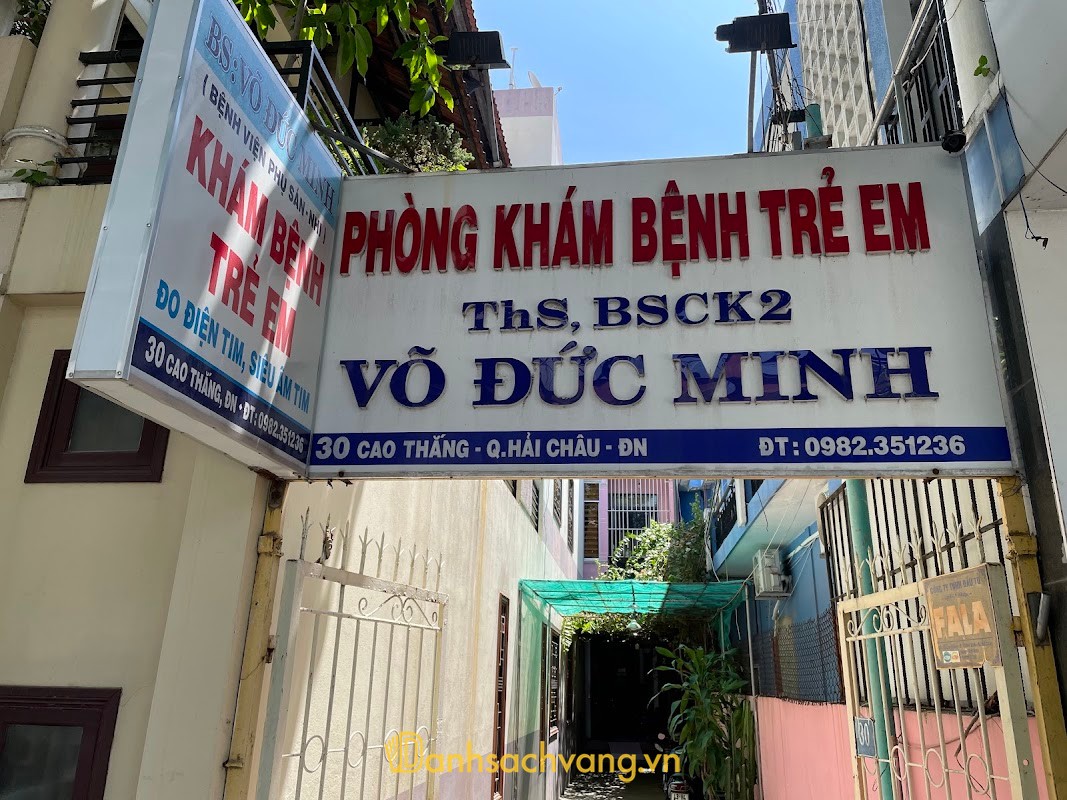 Phòng khám bệnh trẻ em - Bs Võ Đức Minh - 30 Cao Thắng