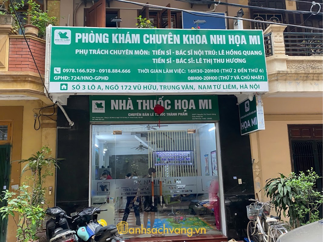 Phòng Khám Chuyên Khoa Nhi Họa Mi - phòng khám nhi ở Hà Nội