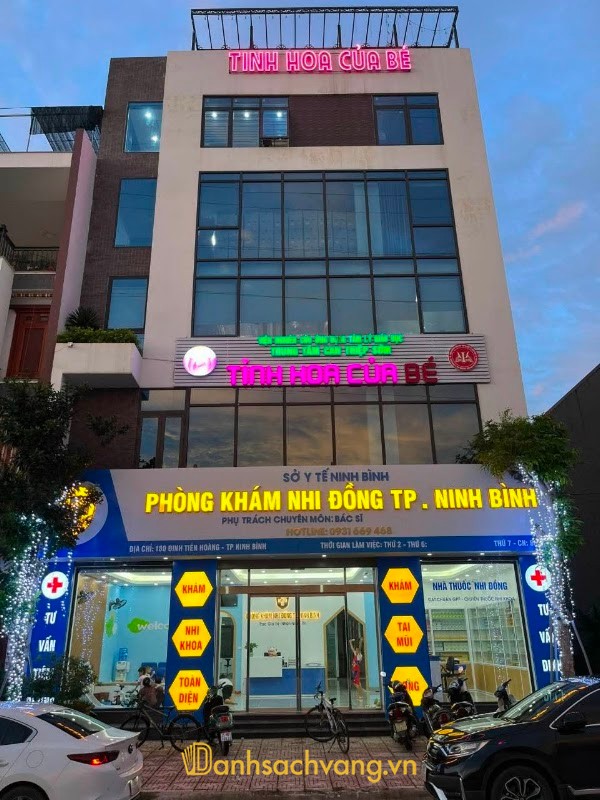 Phòng khám nhi đồng TP Ninh Bình - phòng khám nhi ở Ninh Bình