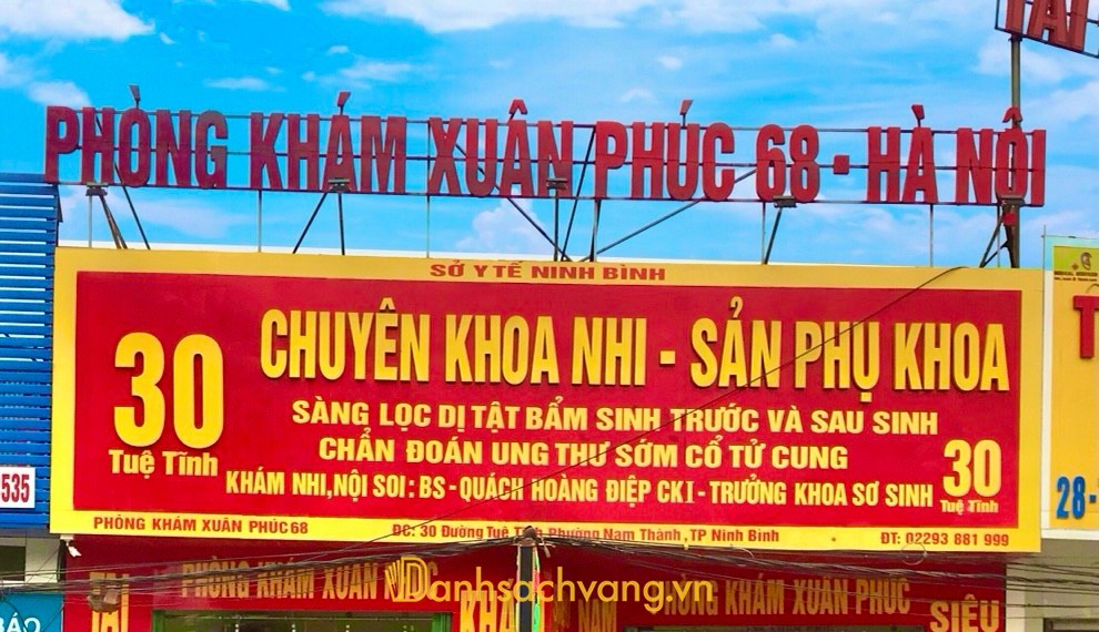 Phòng khám Sản - Nhi Xuân Phúc - phòng khám nhi ở Ninh Bình