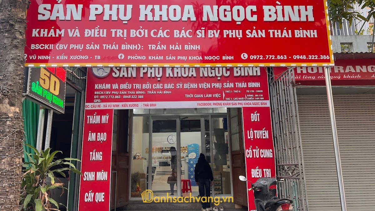 Phòng khám sản phụ khoa Ngọc Bình tại Vũ Quý