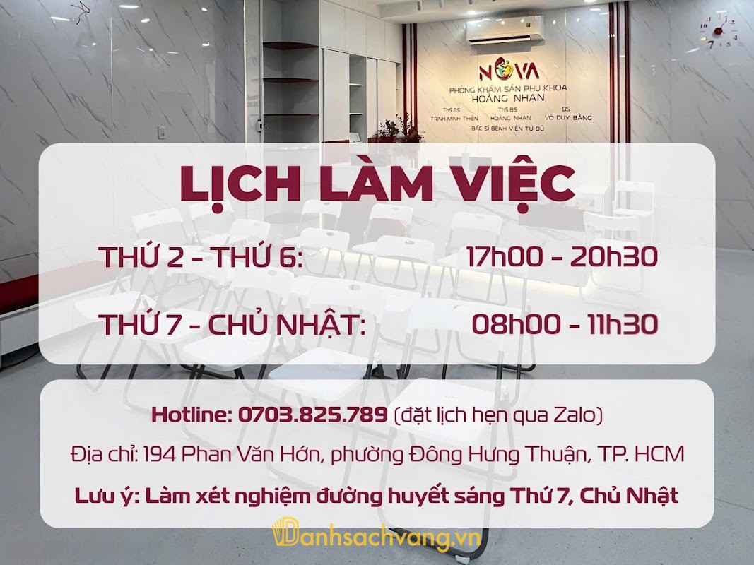 Phòng khám Phụ Sản Hoàng Nhạn NOVA