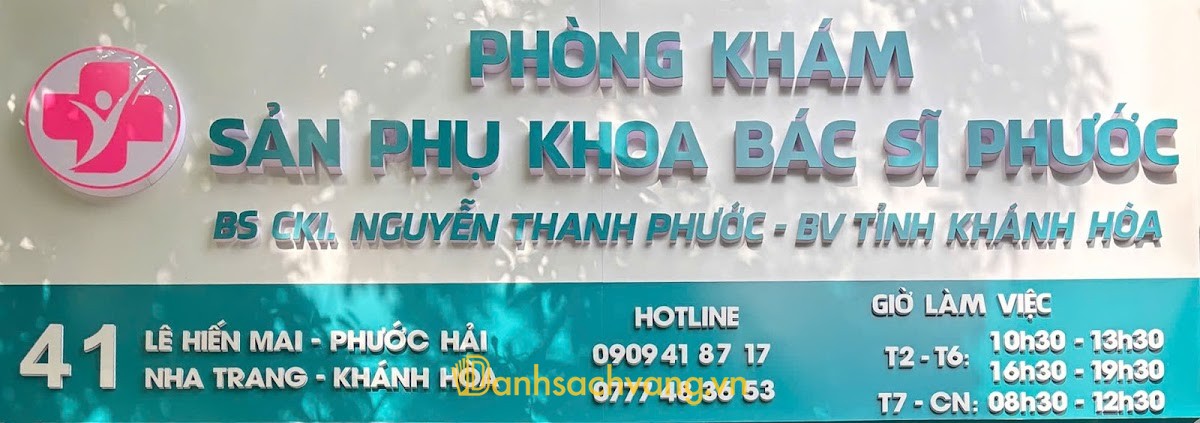 Phòng Khám Sản Phụ Khoa Bác sĩ Phước tại Khánh Hòa