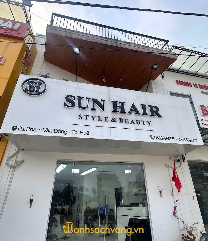 SUN HAIR - salon tóc ở Huế