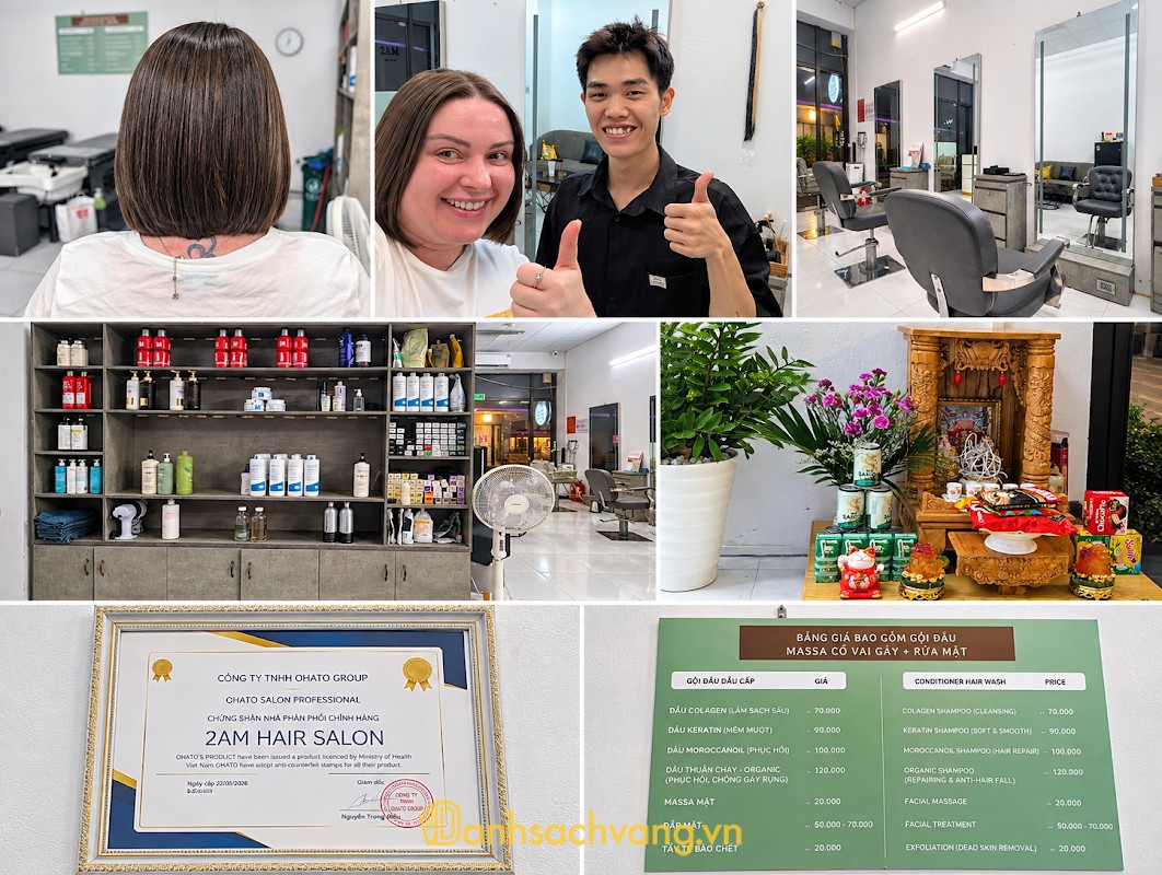 2AM Hair Salon - Onsen – B3 01S02 Onsen, Ecopark, Phụng Công