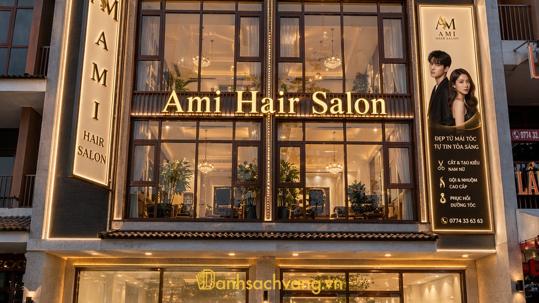 AMI HAIR SALON – PDKT 07, Vinhomes Ocean Park 2, Nghĩa Trụ