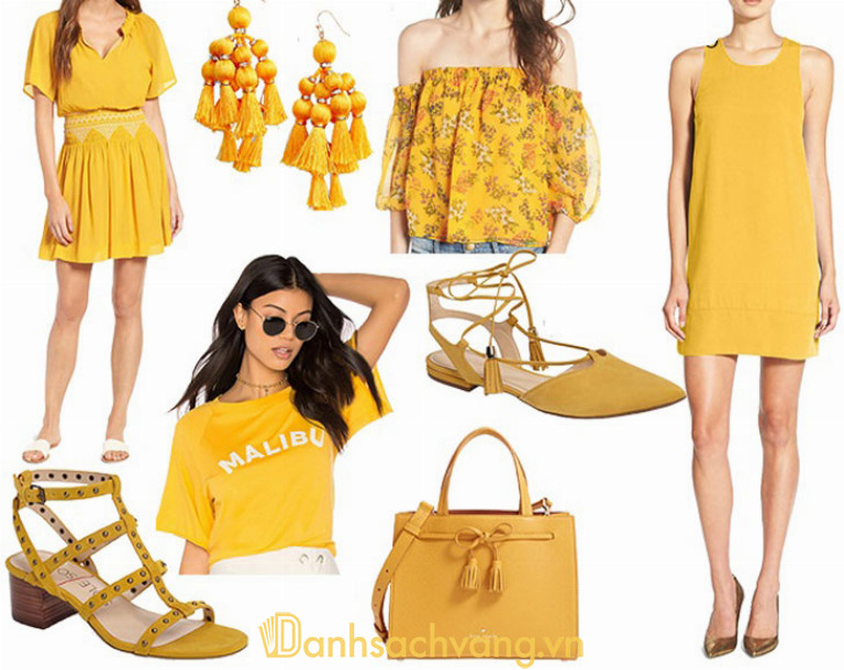 Những set đồ mùa hè giúp tone vàng càng thêm tươi trẻ