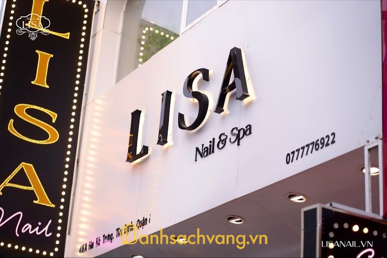 Lisa Nail & Spa - tiệm làm nail ở TPHCM