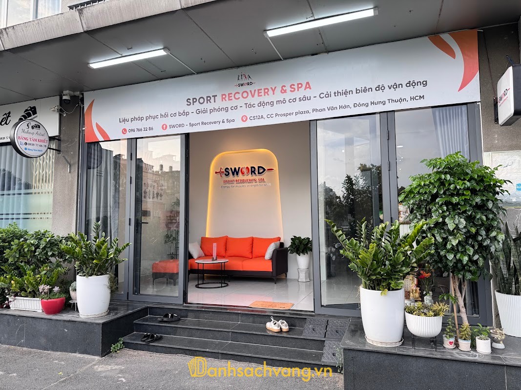 SWORD Sport Recovery & Spa - tiệm massage ở TPHCM