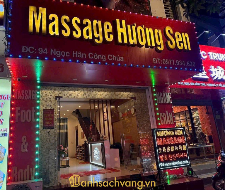 Massage Hương Sen Bắc Ninh – 94 Ngọc Hân Công Chúa, Kinh Bắc