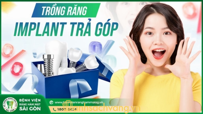 Trồng răng Implant tại Bệnh Viện Răng Hàm Mặt Sài Gòn