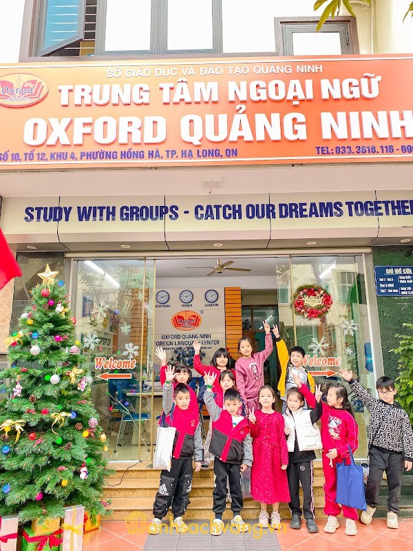 Oxford Quảng Ninh - trung tâm dạy tiếng Anh ở Quảng Ninh