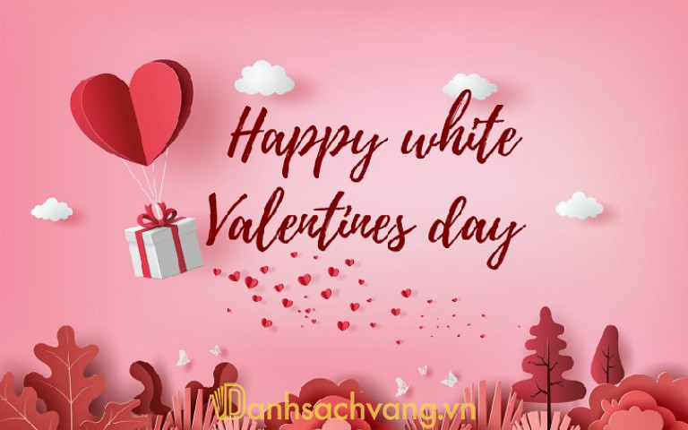 Valentine trắng là ngày lễ Tình nhân dành cho các cặp đôi
