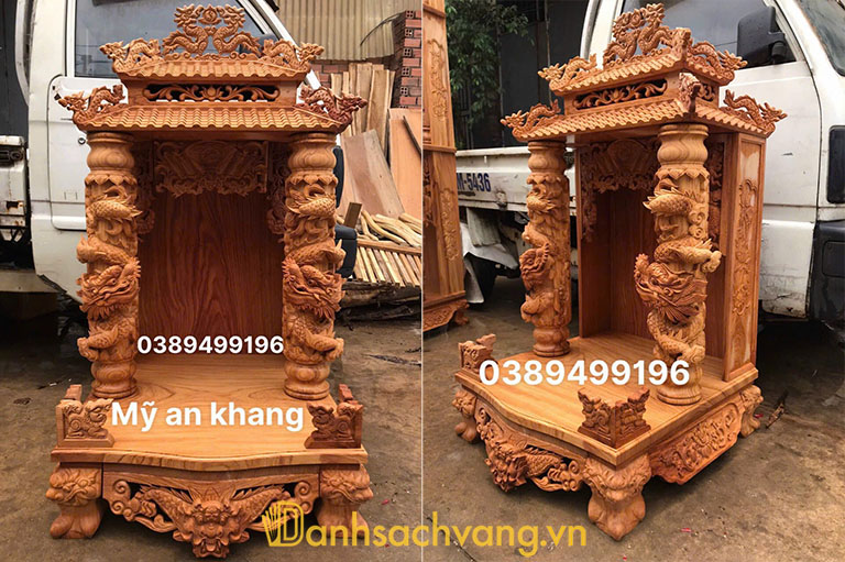 Bàn thờ ông địa thần tài Mỹ An Khang TPHCM