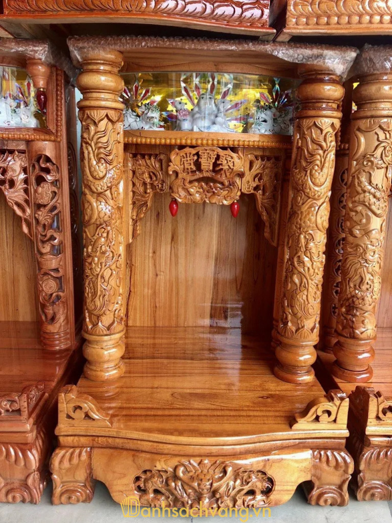 Bàn thờ ông địa thần tài ngọc liên