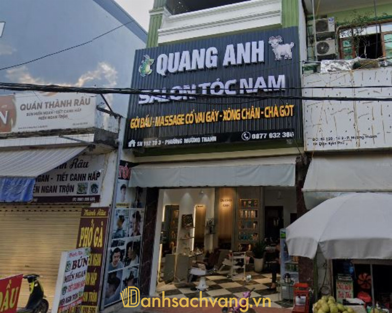 Salon Tóc Nam Quang Anh - barber shop cắt tóc nam ở Điện Biên