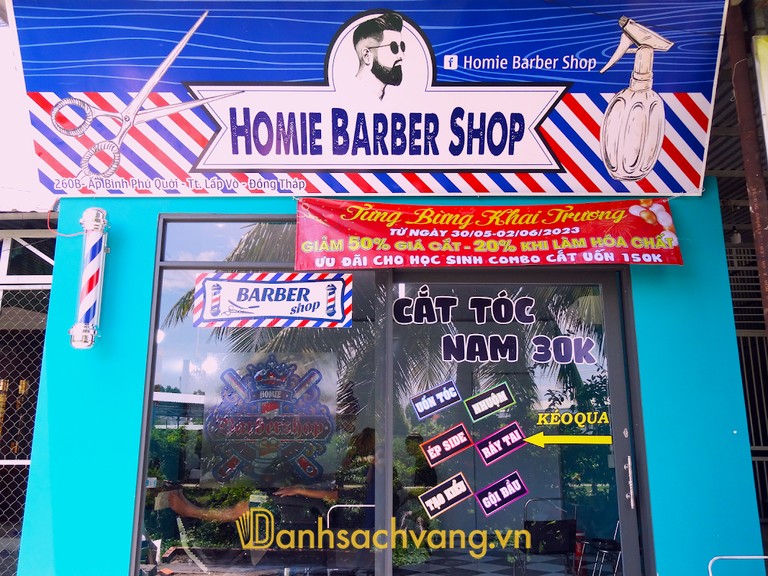 Homie Barber Shop - 260B ấp Bình Phú Quới