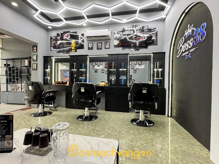 Boss38 Barber shop cắt tóc nam đẹp ở Hà Tĩnh