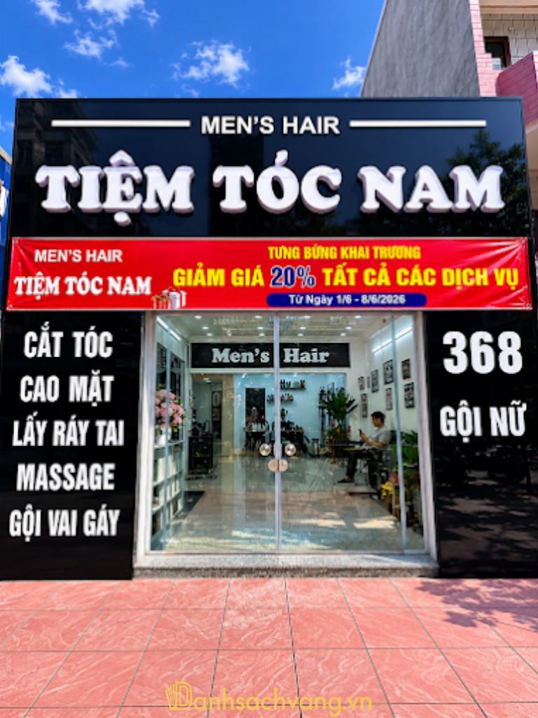 Men's Hair Barber shop cắt tóc nam đẹp tại Hưng yên