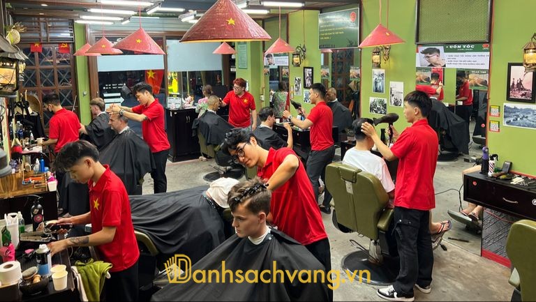 Chú Bộ Đội Barber Shop - barber shop cắt tóc nam ở Đà Nẵng