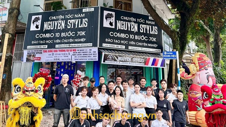 Tóc Nam Nguyên Stylis - Barber Shop cắt tóc nam ở Đắk Lắk