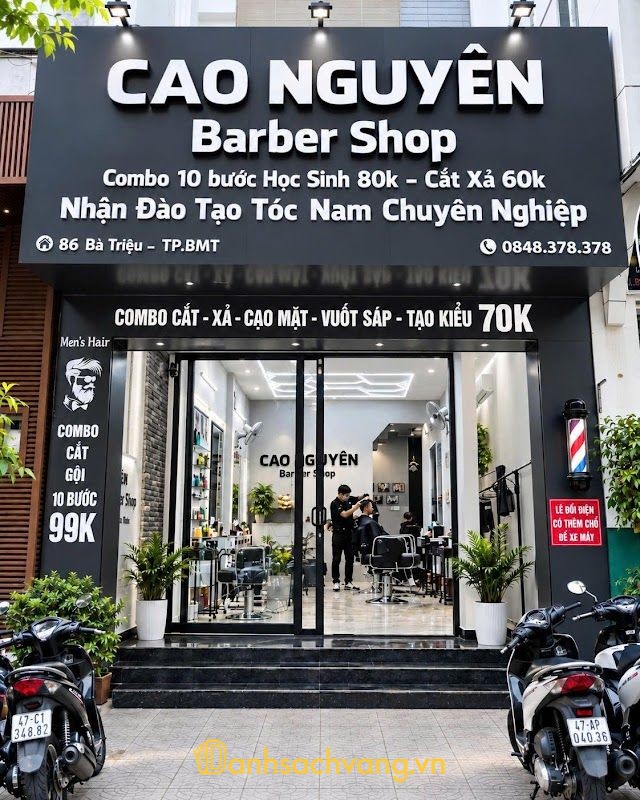 Cao Nguyên Barber - Barber Shop cắt tóc nam ở Đắk Lắk