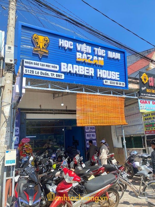 Tóc Nam Bazan Barber House - Barber Shop cắt tóc nam ở Đắk Lắk