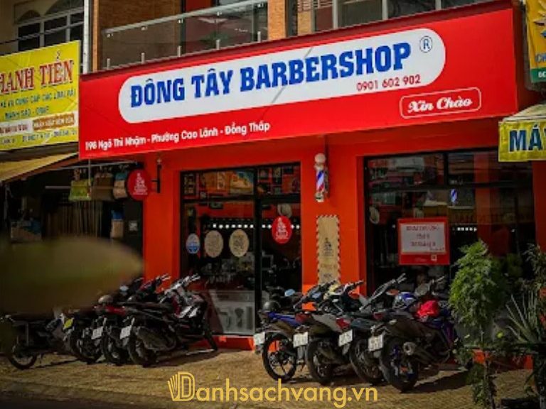 Đông Tây Barbershop cắt tóc nam ở Đồng Tháp - 198 Ngô Thì Nhậm