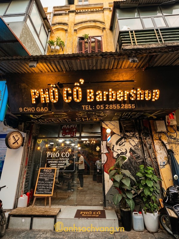 Pho Co Barbershop - barber shop cắt tóc nam ở Hà Nội