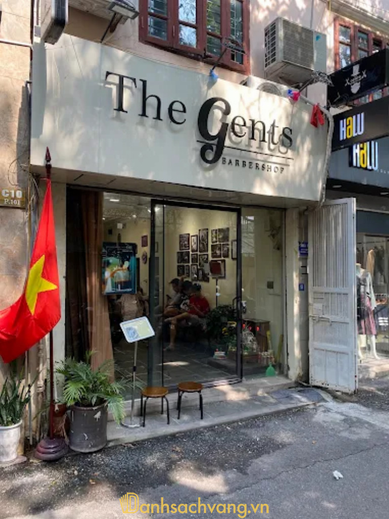 The Gents Barbershop cắt tóc nam ở hà nội