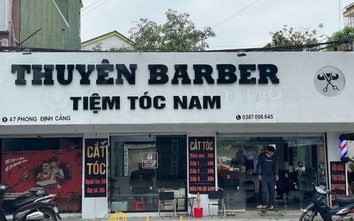 10 Barber shop cắt tóc nam ở Nghệ An đẹp chuẩn trend, giá rẻ